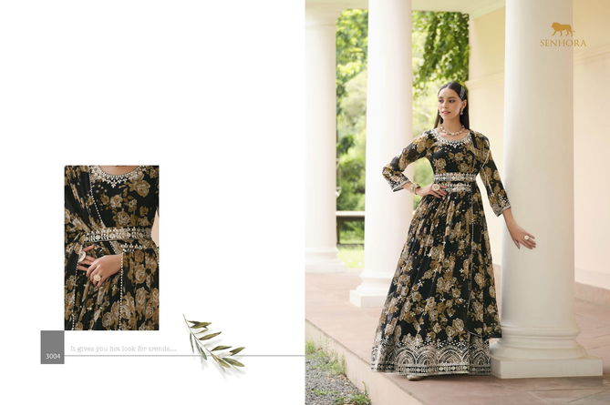 Senhora Kesha Anarkali Wedding Wear Gown Catalog
